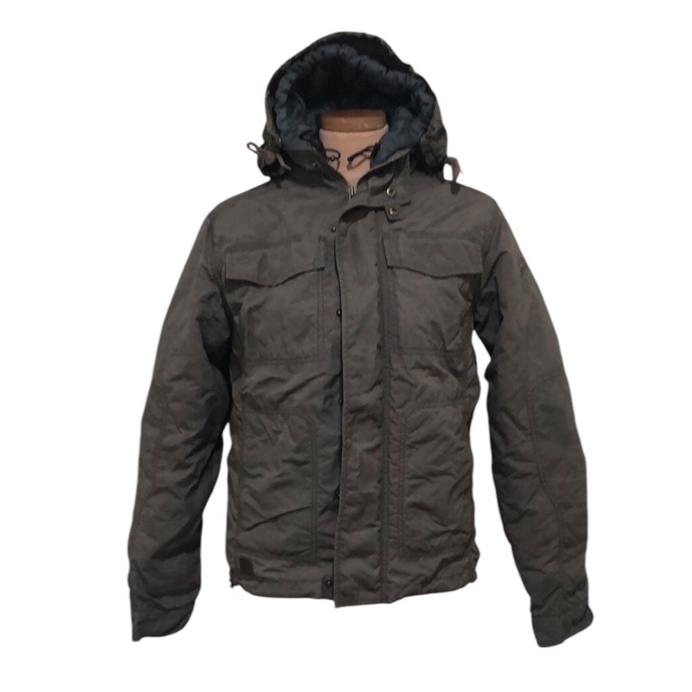 Spiewak 2 Layer Convertible Insulated Coat Size Small Dark Army Green